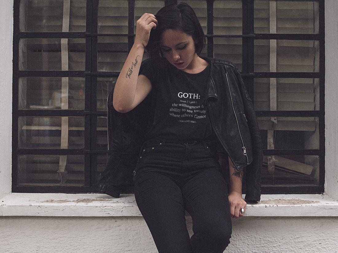 GOTH Dictionary Definition Women’s T-shirt by YOU LOVE HER