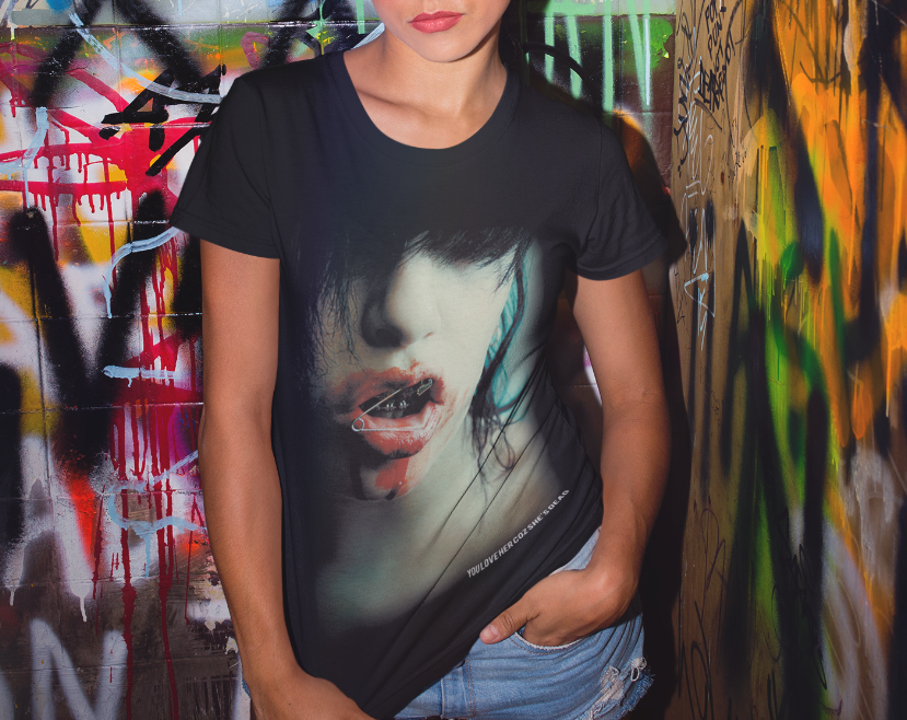 Girl's Women's YOU LOVE HER COZ SHE'S DEAD T-shirt