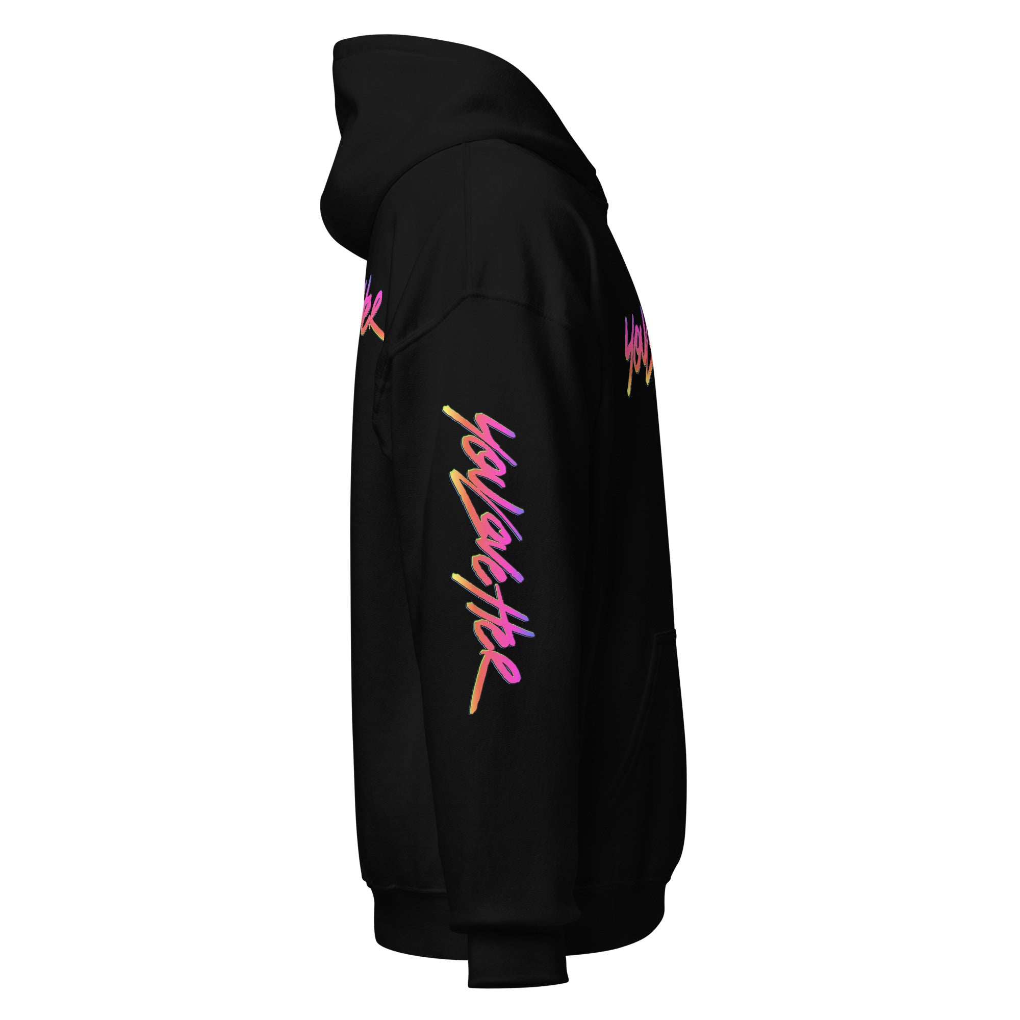 YOU LOVE HER SYNTHWAVE LOGO HOODIE - YOU LOVE HER