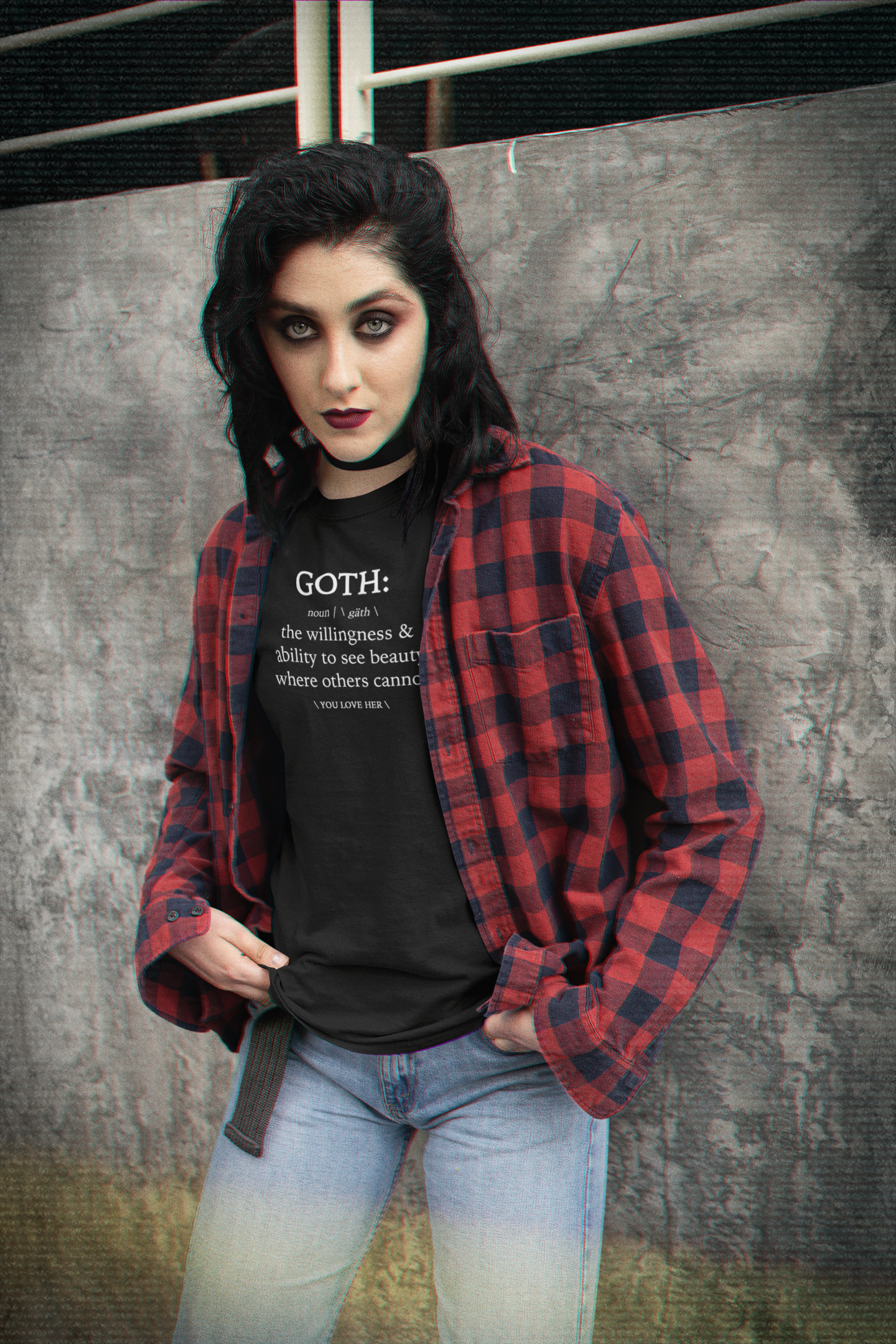 GOTH Dictionary Definition Women’s T-shirt by YOU LOVE HER
