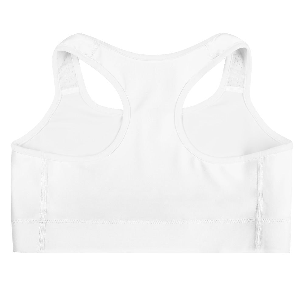 YOU LOVE HER - SPORTS BRA WITH OLD ENGLISH LOGO