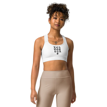 YOU LOVE HER - OLD ENGLISH LOGO SPORTS BRA