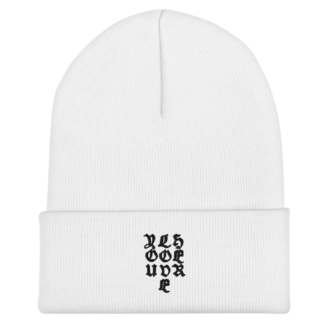 YOU LOVE HER - OLD ENGLISH Cuffed Beanie