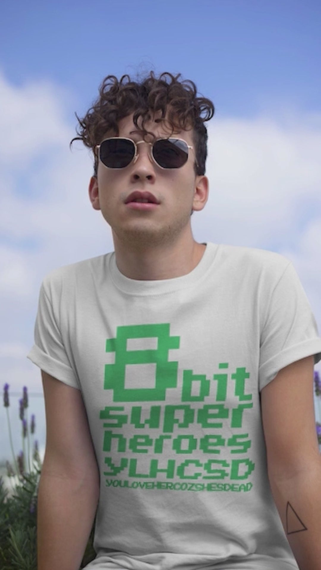 2008 YLHCSD 8-bit Superheroes Re-issue Unisex Classic Tee