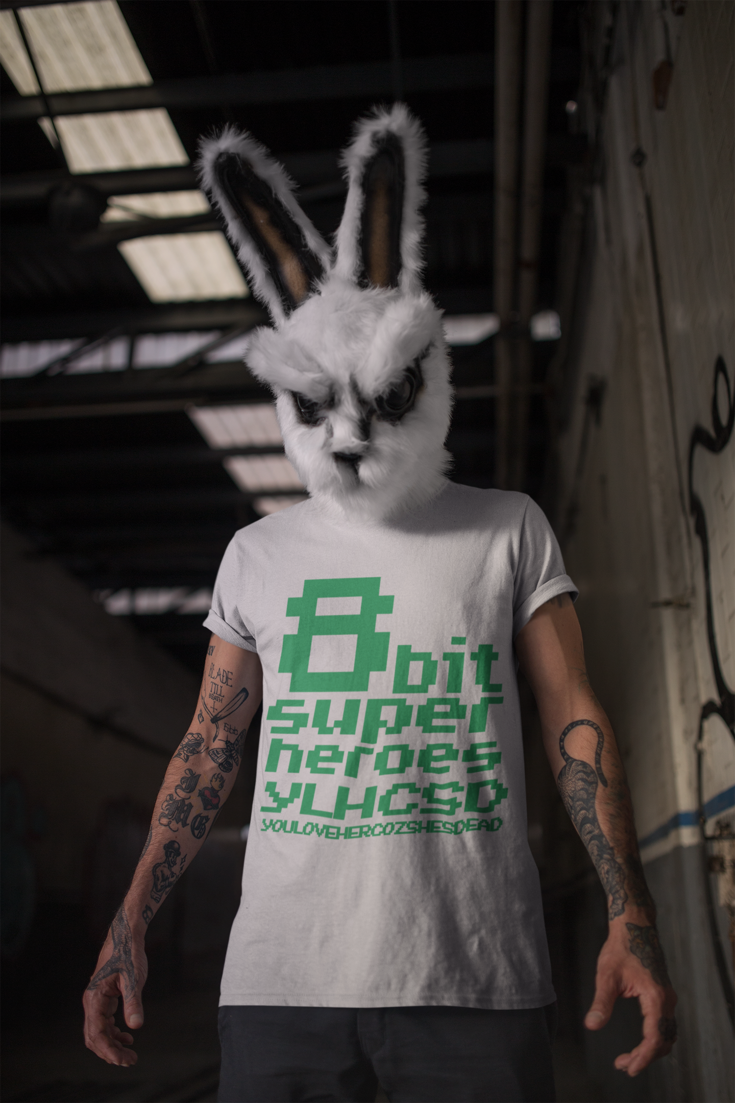 2008 YLHCSD 8-bit Superheroes Re-issue Unisex Classic Tee