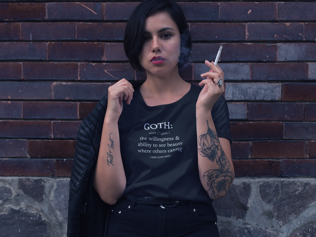 GOTH Dictionary Definition Women’s T-shirt by YOU LOVE HER