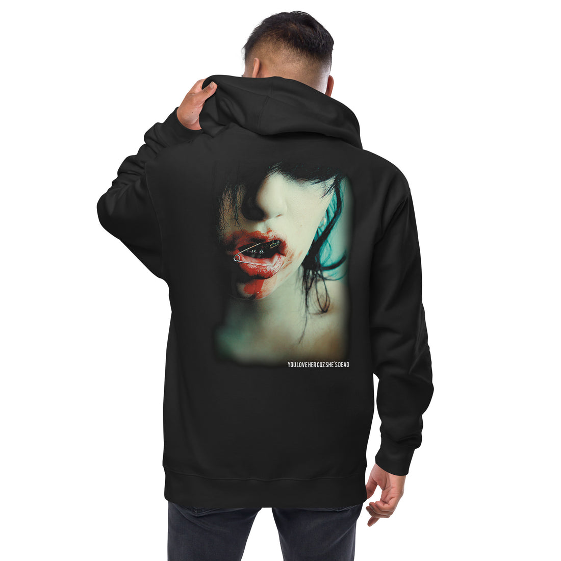 YOU LOVE HER - ALBUM COVER Unisex fleece zip up hoodie - YOU LOVE HER