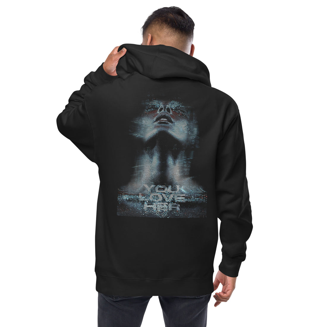 YOU LOVE HER - AI - Unisex fleece zip up hoodie - YOU LOVE HER