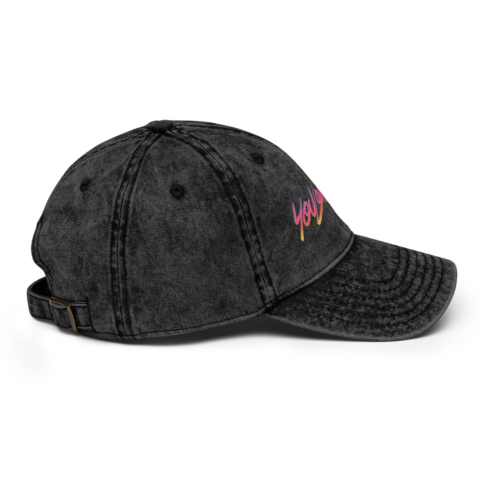 YOU LOVE HER - SYNTHWAVE LOGO Vintage Cap