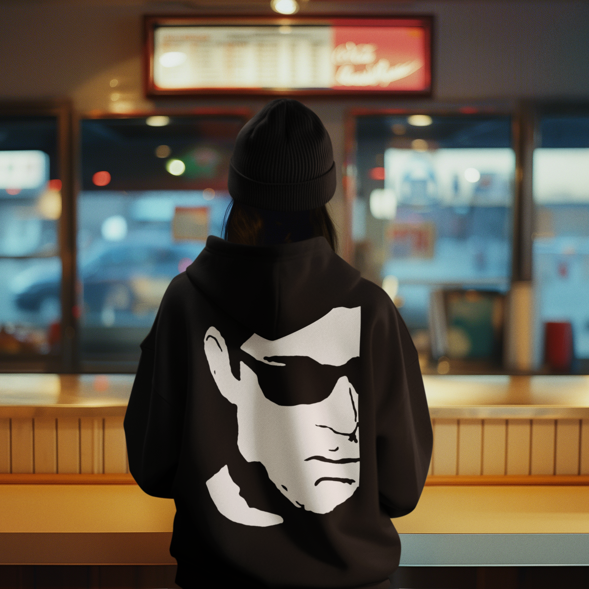 YOU LOVE HER Logos &amp; Sleeves Hoodie